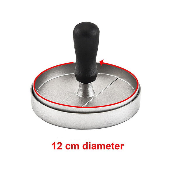 Large Round Hamburger Patty Maker Grill Press Burger Metal Mold Cooking Tools Burger Presses