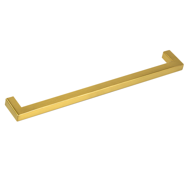 15X Brushed Brass Drawer Pulls Kitchen Cabinet Handles - Gold Finish 256Mm
