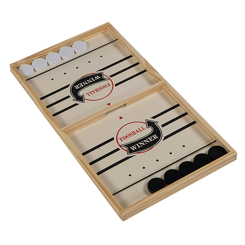 Randy & Travis Machinery Sling Puck Table Battle Ice Hockey Toy Gift Adult Kids Board Games