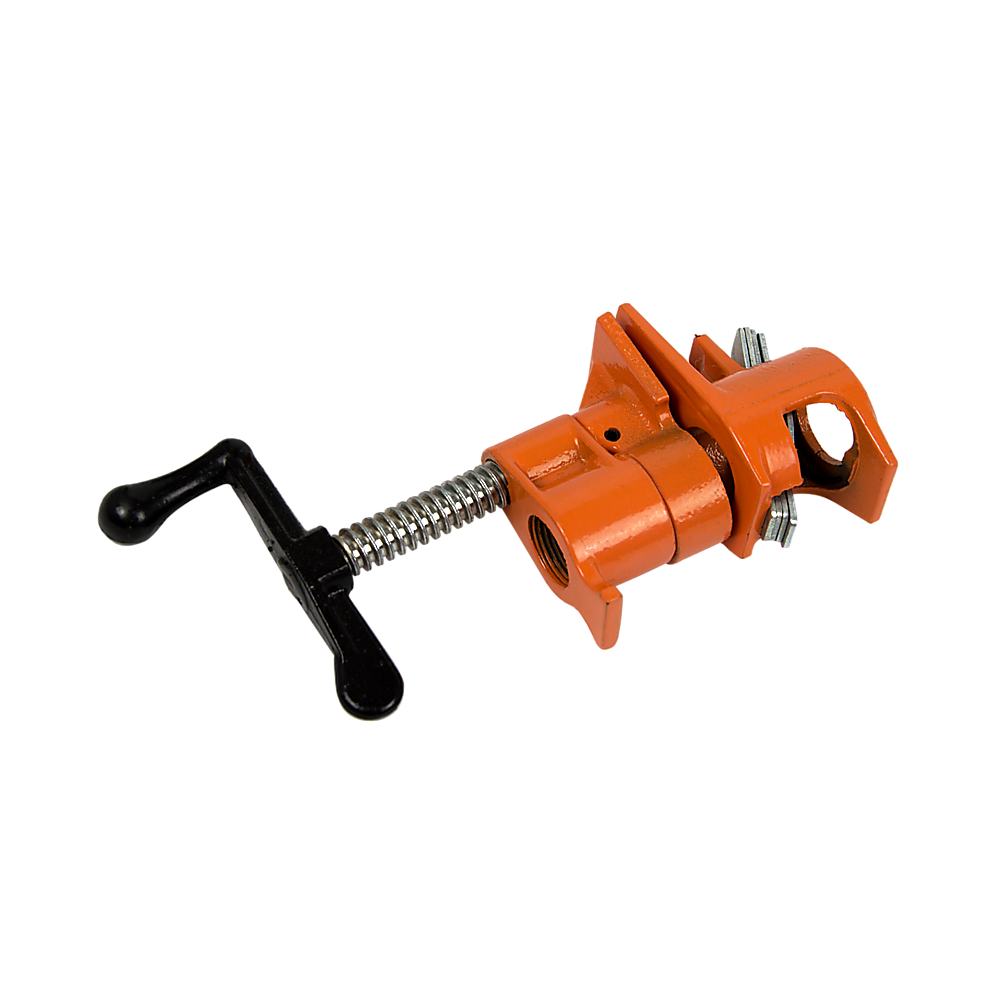 Randy & Travis Machinery 3/4" Wood Gluing Pipe Clamp Set (4 Pack) Heavy Duty Pro Woodworking Cast Iron Clamps & Vices