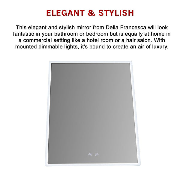 Smart Mirror Bathroom Vanity Led Lighted Wall 800X600mm
