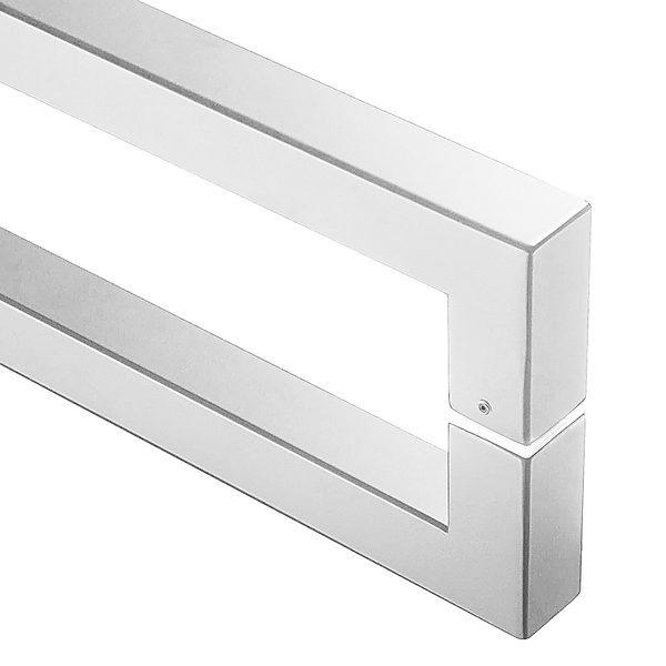 Della Francesca Entrance Door Pull Handle Brushed Satin 1200Mm Door Knobs