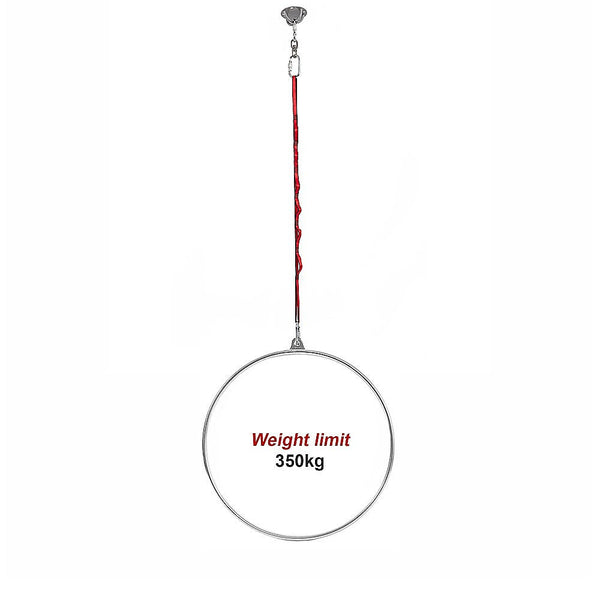 Randy & Travis Machinery Aerial Yoga Hoop 90Cm Lyra Circus Single Point Ring Set Yoga Props