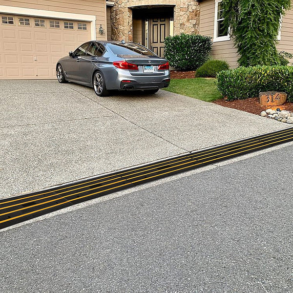 Randy & Travis Machinery Car Driveway Curb Ramp Rubber 10000 Kg Capacity Driveway Ramps