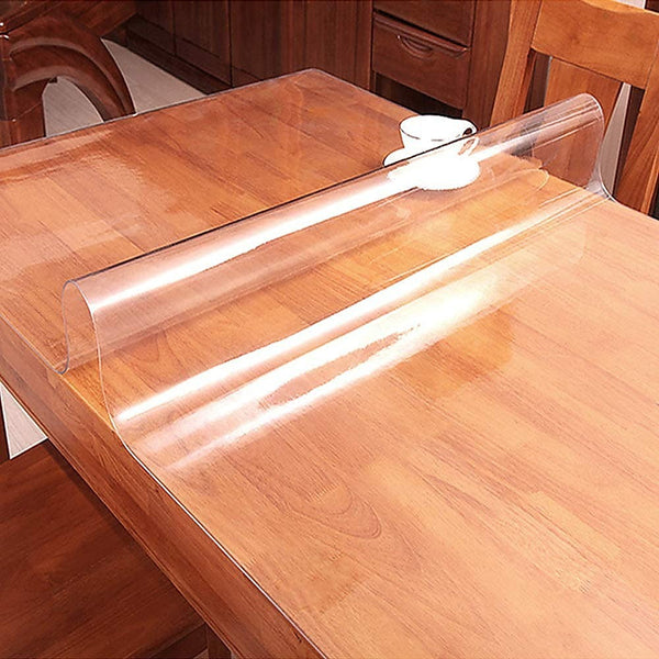 Pvc Tablecloth Protector Cover Dining Cloth Plastic 2800X1170mm 2.0Mm