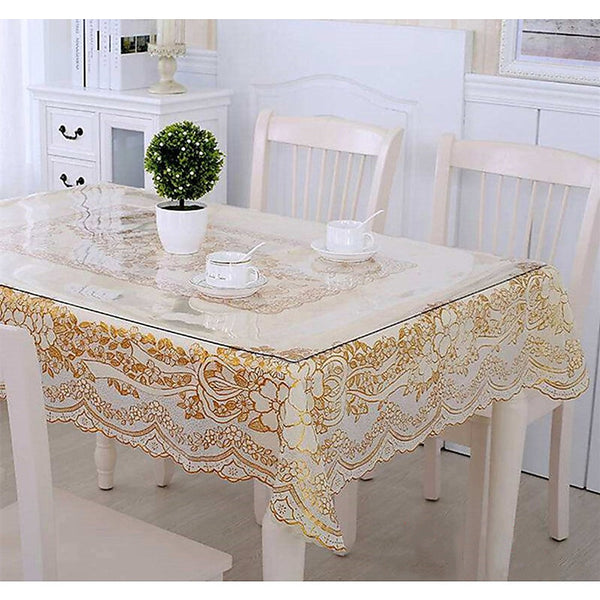 Pvc Tablecloth Protector Cover Dining Cloth Plastic 2800X1170mm 2.0Mm