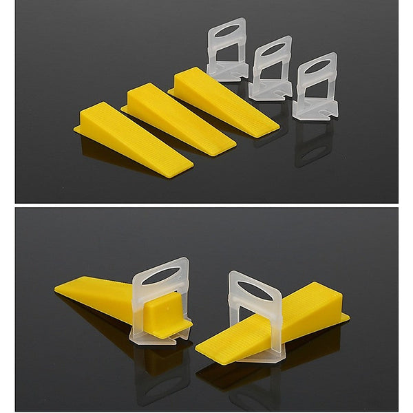 Randy & Travis Machinery 1000X Tile Leveling System Clips Levelling Spacer Tiling Tool Floor Wall 1.5 Cutting Tools