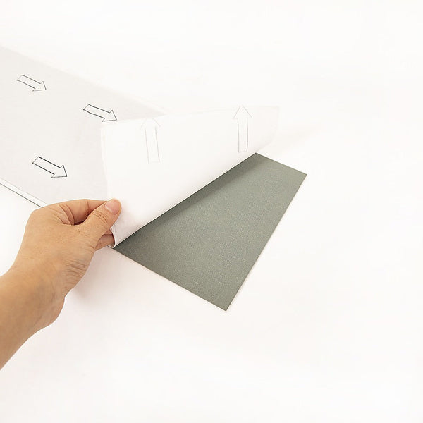 Randy & Travis Machinery Vinyl Floor Tiles Self Adhesive Flooring Smoked Eucalyptus Wood Grain 16 Pack 2.3Sqm Vinyl Flooring