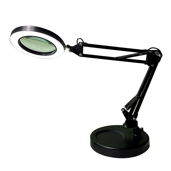 Veile Studios 10X Magnifying Glass Desk Light Magnifier Led Lamp Reading With Base Jewellery Loupes & Magnifiers