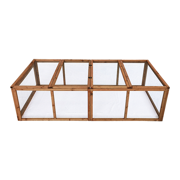 Randy & Travis Machinery Chicken Coop Large Run Guinea Pig Cage Villa Extension Rabbit Hutch House Pen Small Animal Cages & Hutches