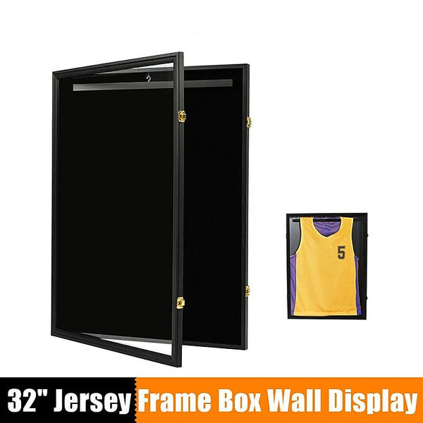 Randy & Travis Machinery Wall Display/Case Lockable Rack 80Cm Football Basketball Jersey Storage Box Other Sports