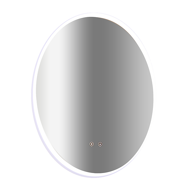 Della Francesca Oval Mirror Led Anti Fog Illuminated Bathroom Living Room Mirrors