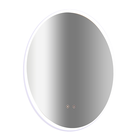 Della Francesca Oval Mirror Led Anti Fog Illuminated Bathroom Living Room Mirrors
