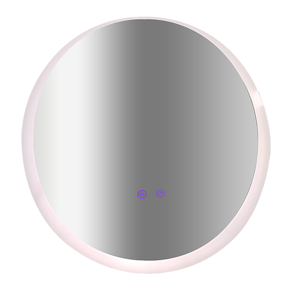 Della Francesca Oval Mirror Led Anti Fog Illuminated Bathroom Living Room Mirrors