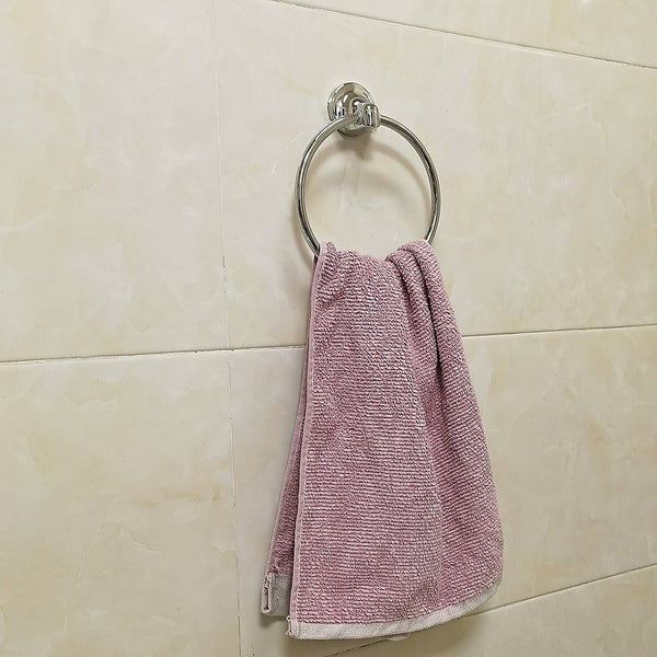 Della Francesca Bathroom Accessories Set 6 Piece Pack Chrome Wall Mounted Easy Fittings Towel Racks