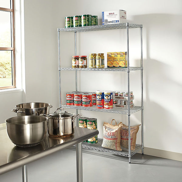 Palermo Modular Wire Storage Shelf 900 X 450 1800Mm Steel Shelving Tool Shelving & Racking Systems