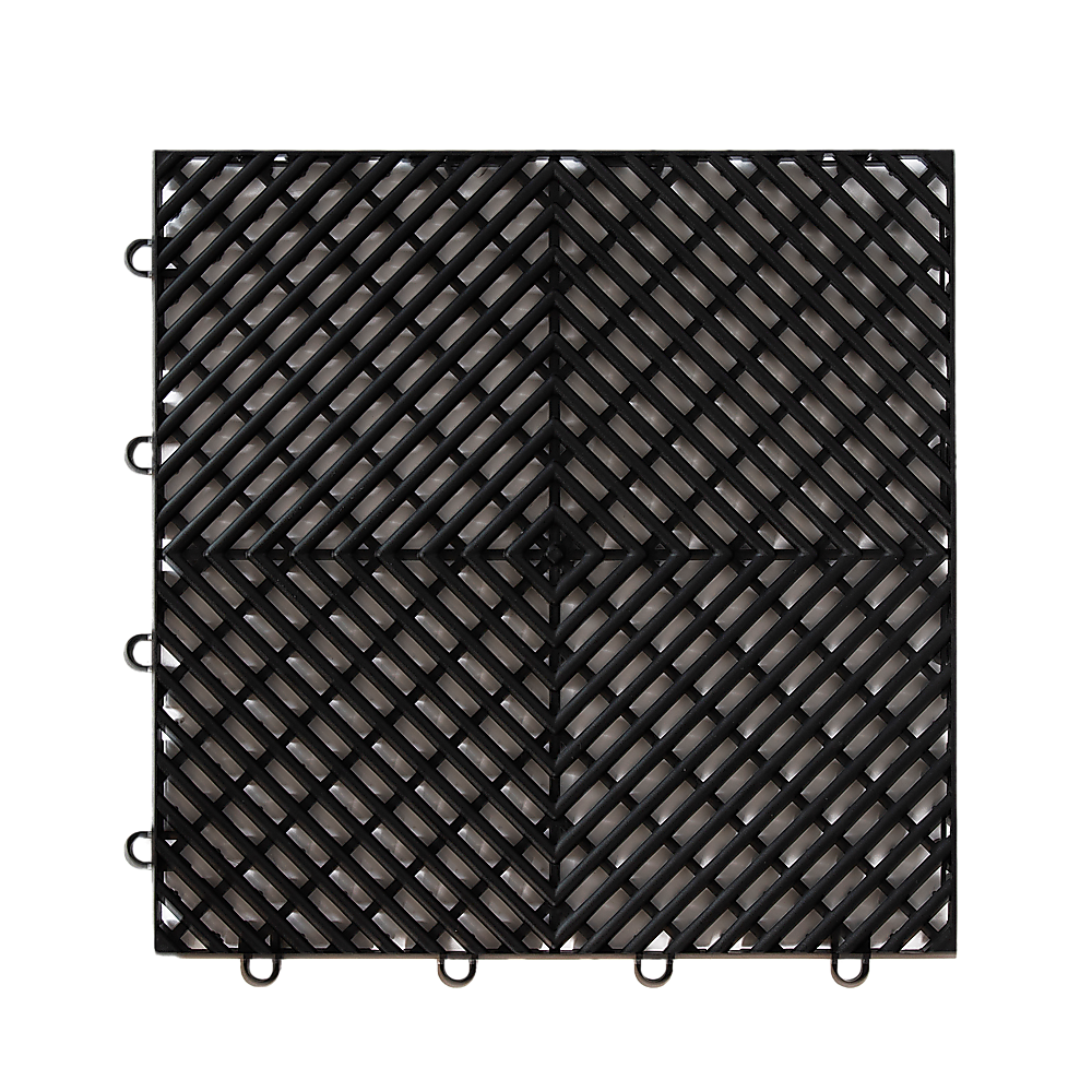 Randy & Travis Machinery Vented Garage Floor Tiles | Snow Water Drainage 30X30cm Floor & Wall Tiles