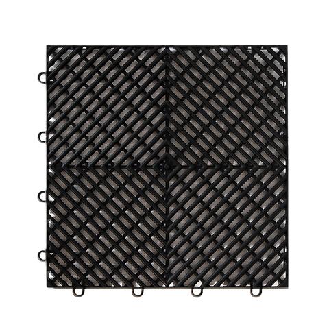 Randy & Travis Machinery Vented Garage Floor Tiles | Snow Water Drainage 30X30cm Floor & Wall Tiles