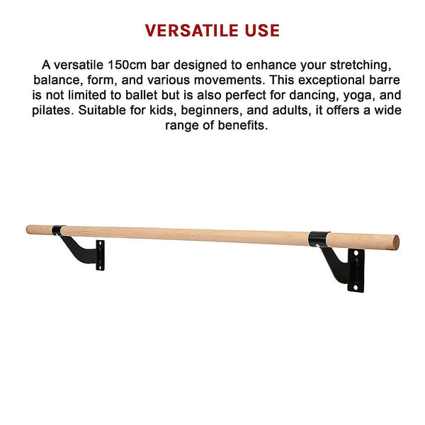 Randy & Travis Machinery Wall Mounted Ballet Barre Ballet Barres