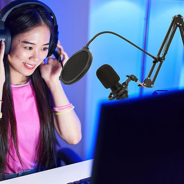 Randy & Travis Machinery Professional Condenser Microphone Usb Voice Music Cantilever Bracket Set Microphones & Wireless Systems