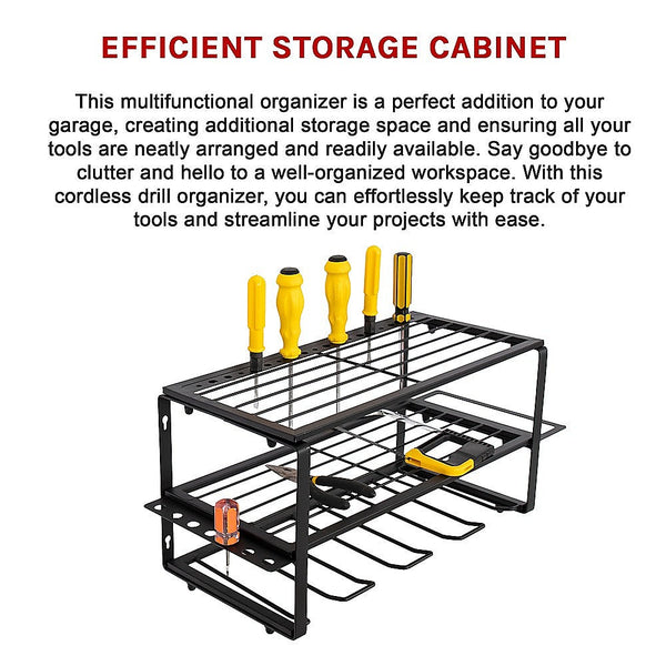 Randy & Travis Machinery Power Tool Organiser Garage Storage Other Tool Storage