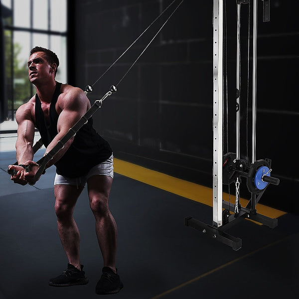 Randy & Travis Machinery Wall Mounted Dual Pulley Tower Home Gyms