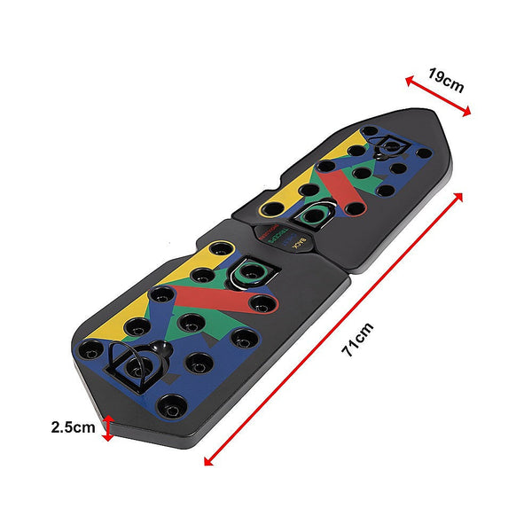 Randy & Travis Machinery Push Up Board Rack System 13 In 1 Body Building Exercise Workout Tools Push Up Stands
