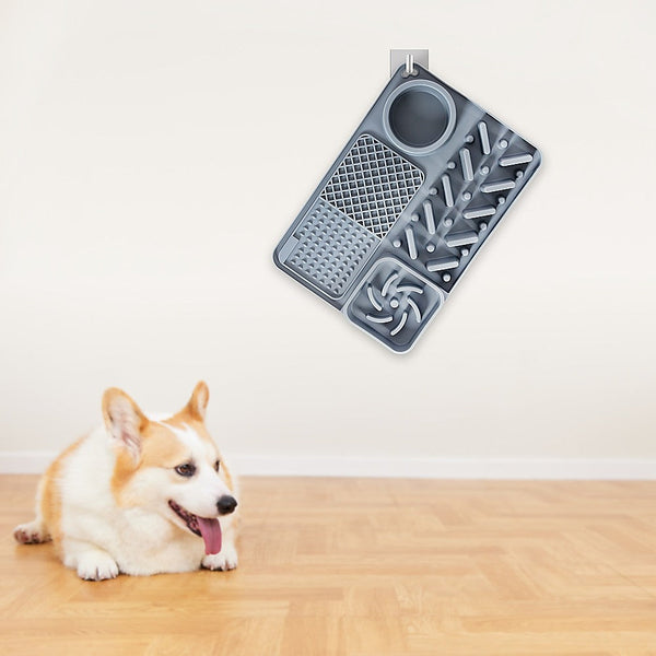 Randy & Travis Machinery Pet Licking Mat Bite Resistant Non Slip Slow Feeder Dishes Feeders & Fountains