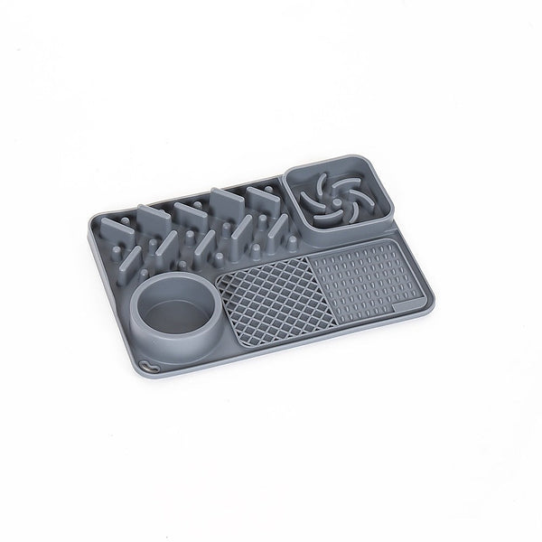 Randy & Travis Machinery Pet Licking Mat Bite Resistant Non Slip Slow Feeder Dishes Feeders & Fountains