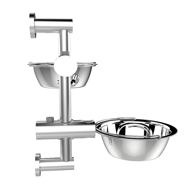 Randy & Travis Machinery Wall Mounted Dog Bowl Height Pet Feeder Dishes Feeders & Fountains