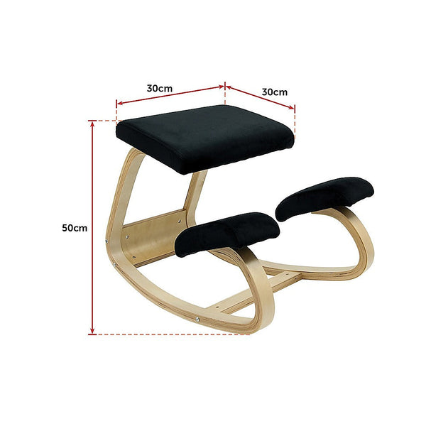 Randy & Travis Machinery Kneeling Office Chair Ergonomic Rocking Posture Improving Stool Office Chairs