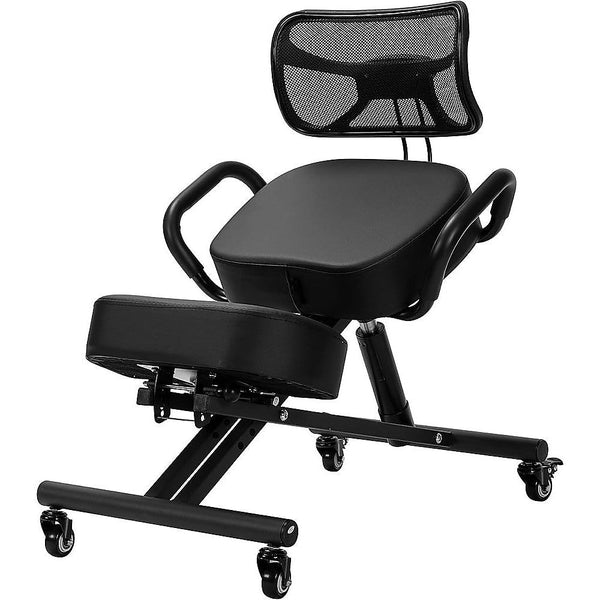 Office Chairs Randy & Travis Machinery Ergonomic Kneeling Posture Chair With Backrest Adjustable Height And Casters