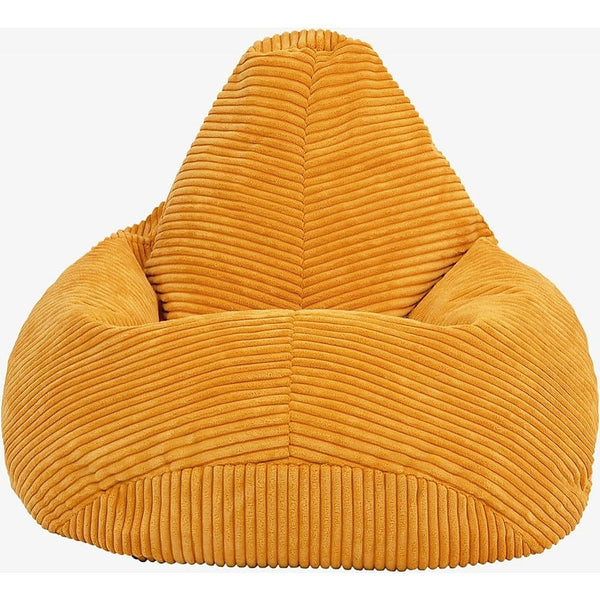 Jumbo Cord Beanbag Chair Cover Unfilled Large Bag Mustard Bean Bags & Inflatables