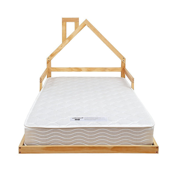Palermo Pine Wood Floor Bed House Frame For Little One Single Bed Frames