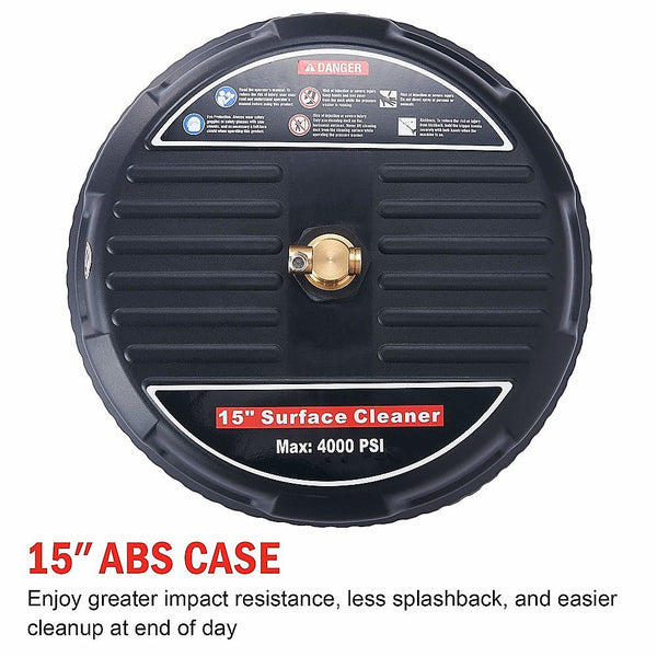 Randy & Travis Machinery 4000 Psi 44Cm Pressure Washer Surface Cleaner With 2 Extension Wands Pressure Washers