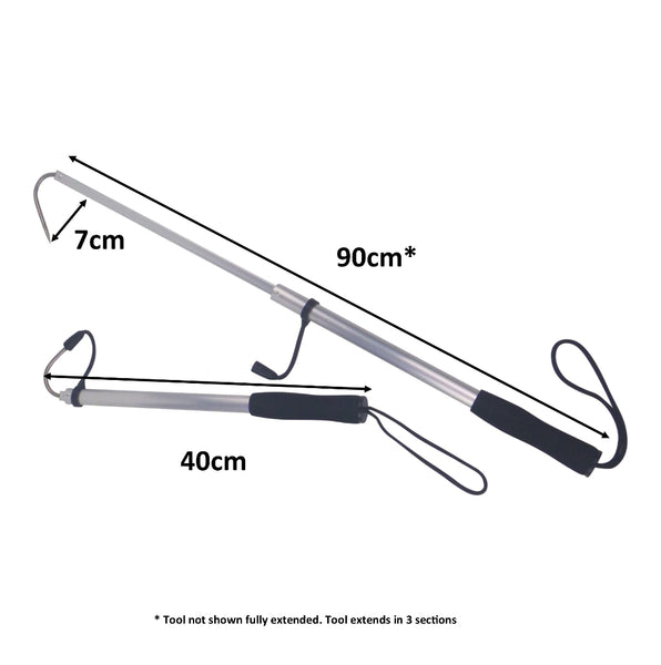 Rig Ezy 90Cm Extendable Gaff Line Tools & Accessories