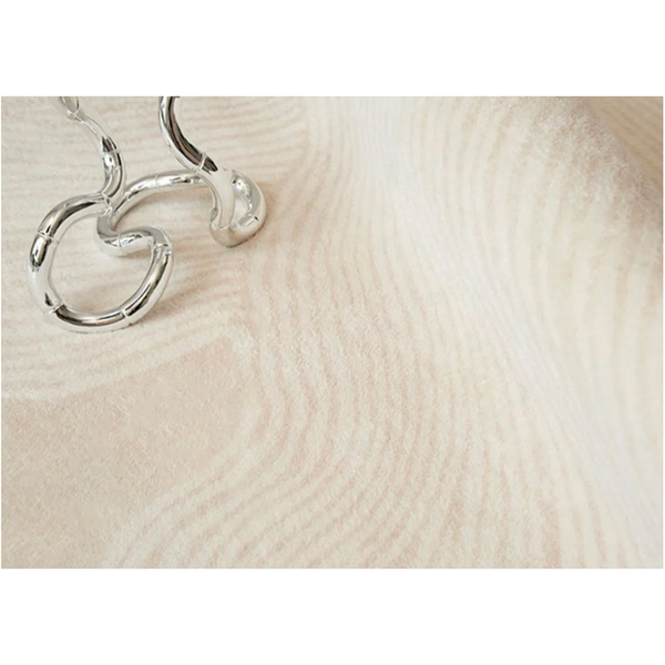 White Imitation Cashmere Rug 160Cm X 240Cm Rugs