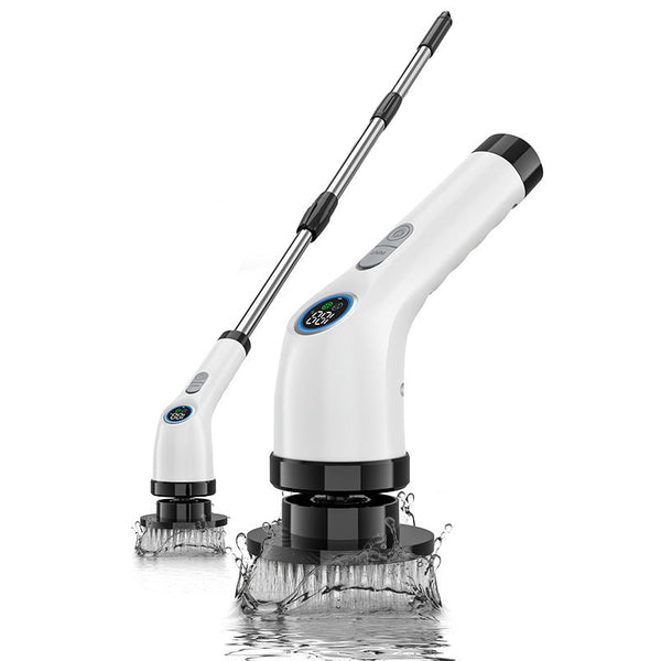 Elosung Electric Spin Scrubber With 7 Brush Heads Cordless & Detachable Cleaning Tool Mops Brooms & Scrubbers