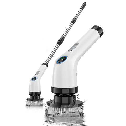 Elosung Electric Spin Scrubber With 7 Brush Heads Cordless & Detachable Cleaning Tool Mops Brooms & Scrubbers