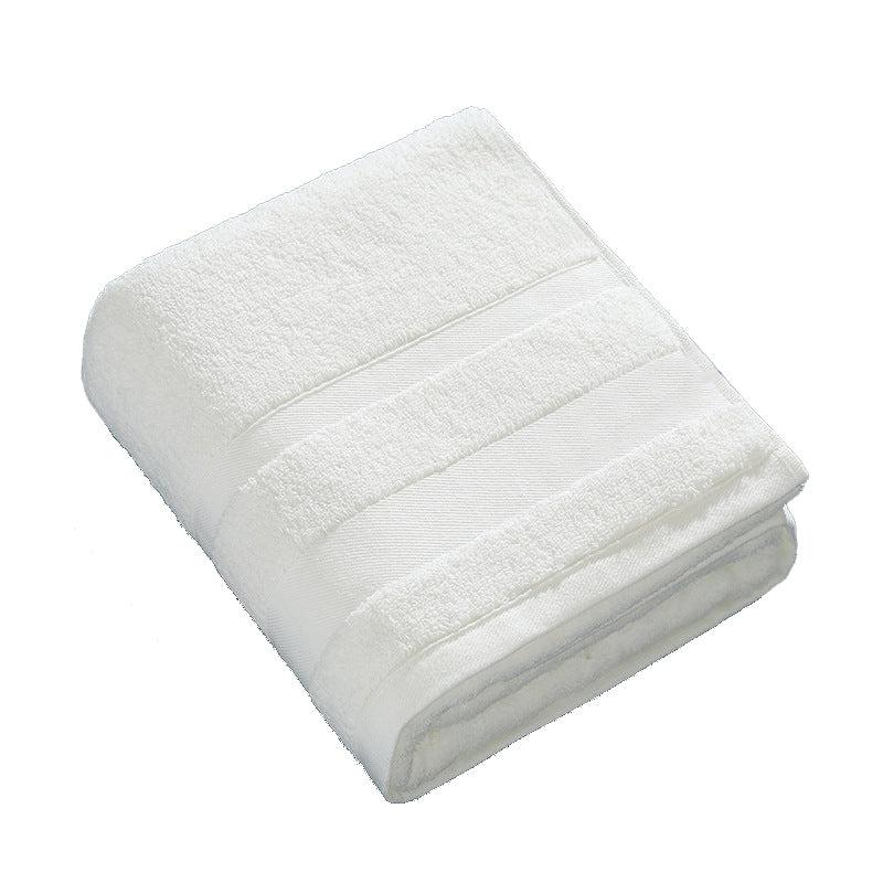 White Luxury 100% Cotton Bath Towel Soft & Absorbent 380G 70X140cm Towels & Washcloths