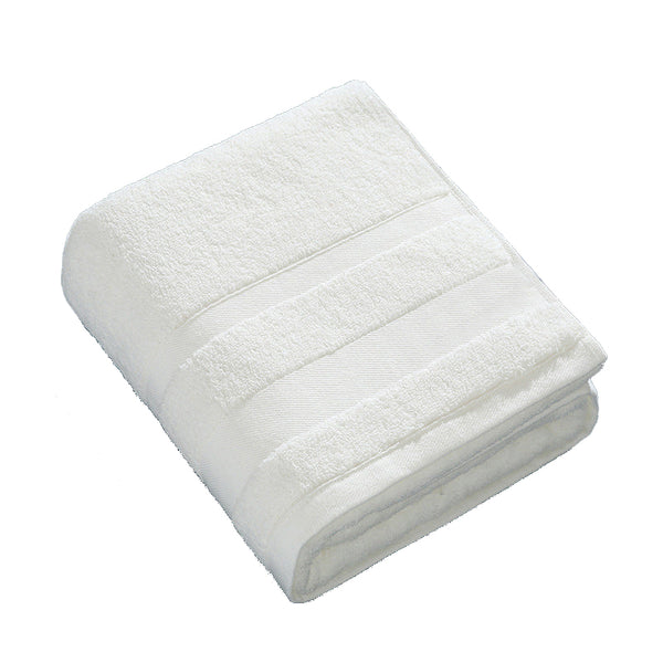 White Luxury 100% Cotton Bath Towel Soft & Absorbent 380G 70X140cm Towels & Washcloths