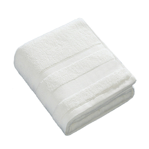 White Luxury 100% Cotton Bath Towel Soft & Absorbent 380G 70X140cm Towels & Washcloths