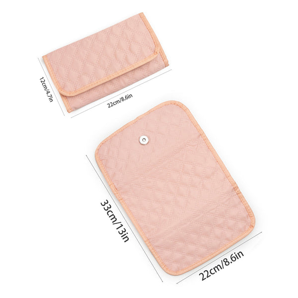 Veile Studios Portable Travel Jewelry Organiser Roll Foldable Storage Pouch Jewellery Holders & Organisers