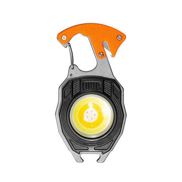 Elosung Multi Function Cob Work Light With Carabiner 500Lm Flashlight Lighter And More Flashlights