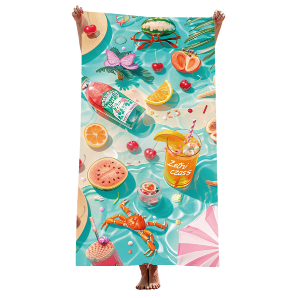 Elosung 2 Pcs Extra Large Microfiber Double Sided Beach Towel Quick Drying And Portable Stj 003 X16 Towels & Washcloths