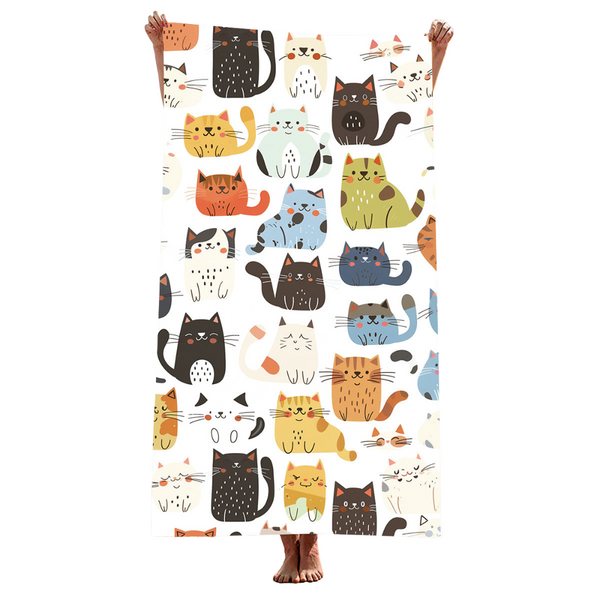 Elosung 2 Pcs Extra Large Microfiber Double Sided Beach Towel Quick Drying And Portable Stj 003 X19 Towels & Washcloths