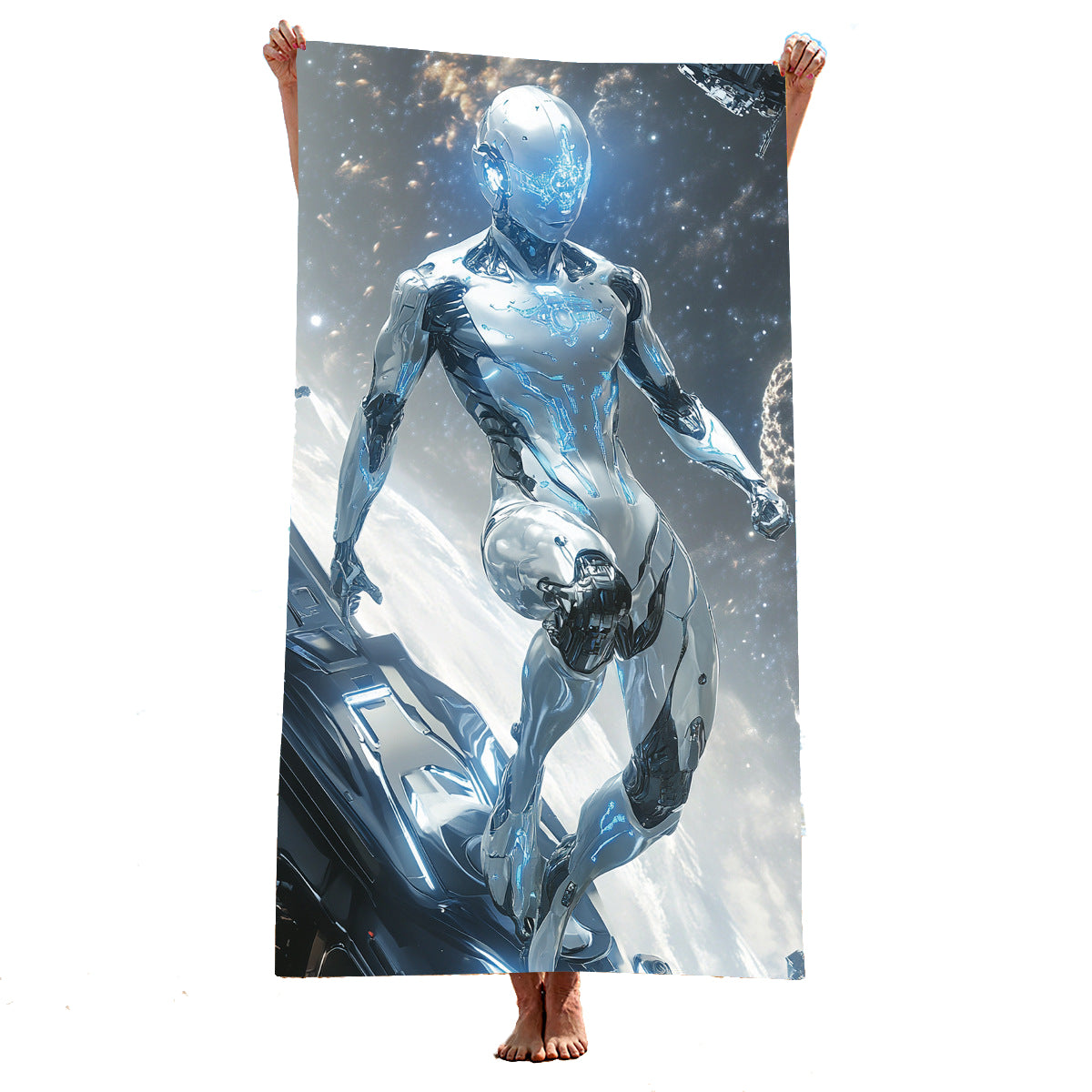 Elosung 2 Pcs Extra Large Microfiber Double Sided Beach Towel Quick Drying And Portable Stj 003 X22 Towels & Washcloths