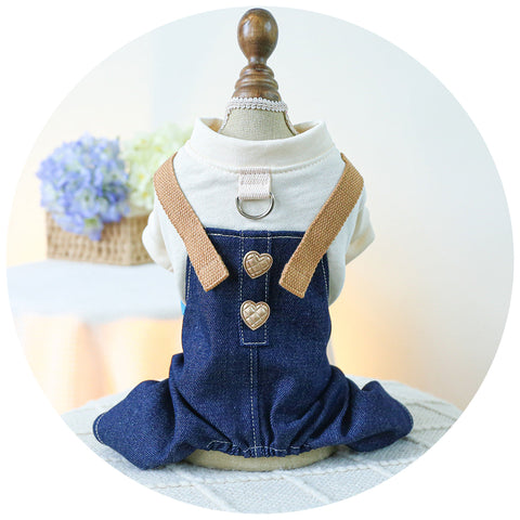 Xs Beige Punk Strappy Pants Cute Four Legged Dog Clothes Spring/Summer Pet Outfit Soft & Breathable Dog Clothing & Shoes