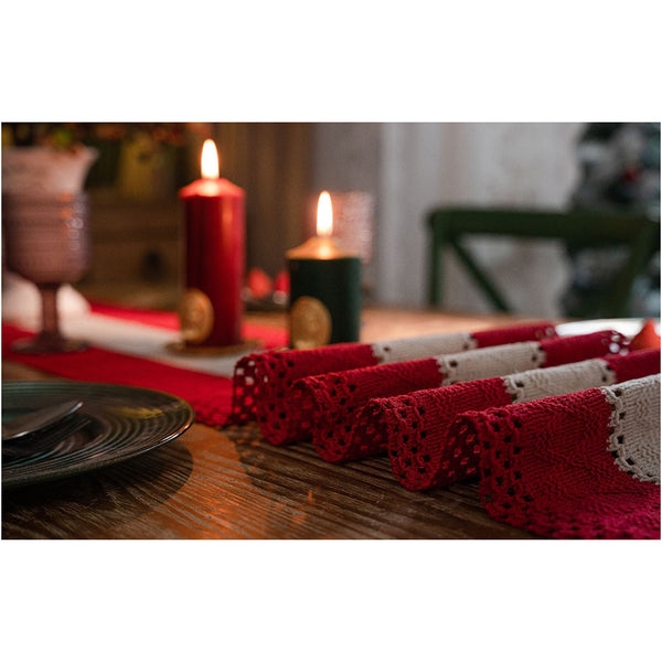 1 Sets Of Twisted Handmade Tassel Table Flag Vintage Inspired Chinese Runner With Retro Ambiance 30X200cm New Style Tea For Tv Cabinet And Festival De