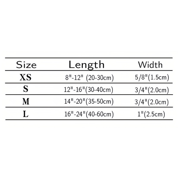 Dark Brown Durable Dog Collar With Metal Buckle Adjustable Nylon Pet For Small To Large Dogs Dog Collars